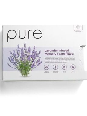 Pure Lavender Infused Memory Foam Pillow
